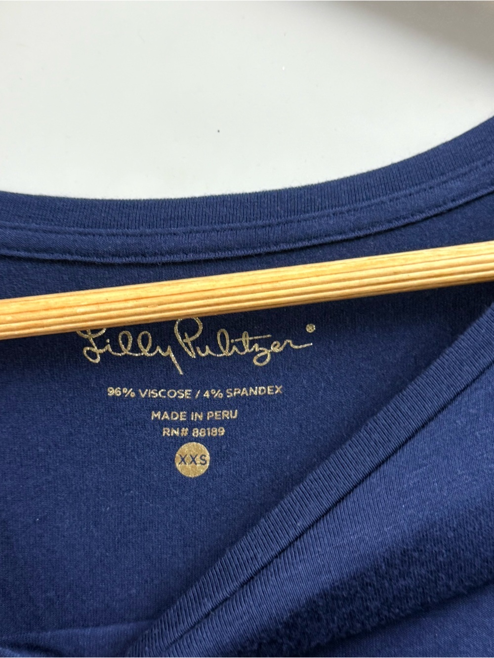 Lilly Pulitzer Lindell Dress XXS True Navy Bell Sleeve Shift NEW Preppy - Picture 5 of 9